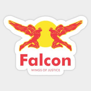 Wings of justice Sticker